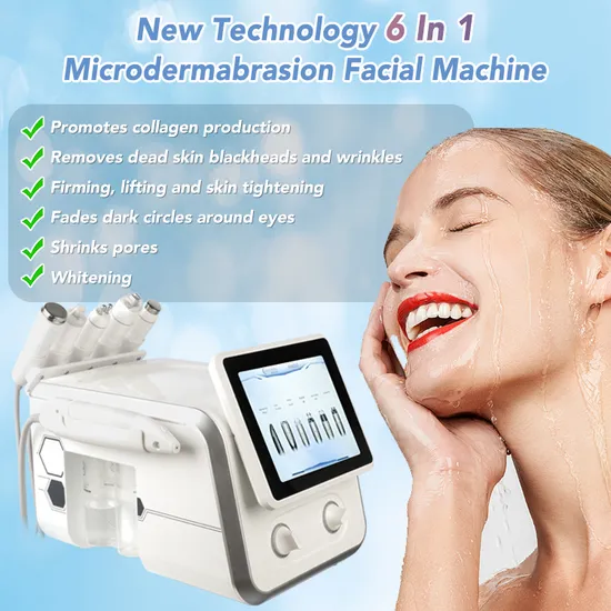 2022 Hydrofacials Macchina per microdermoabrasione idrofacciale e LED