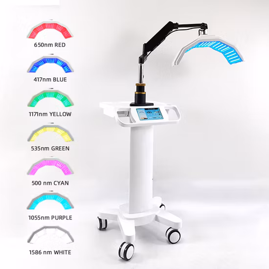 2023 Macchina per il viso per terapia della luce a LED per terapia della luce a LED