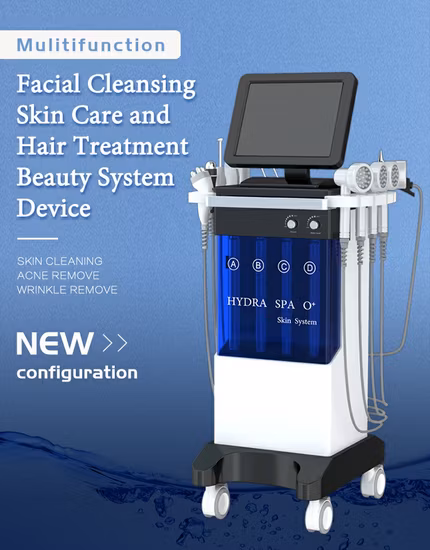 Strumento di bellezza per la cura della pelle Acqua idratante Aqua Peel 7 in 1 Micro dermoabrasione facciale Hydrofacial H2O2 Hydra Peeling Microdermoabrasione Macchina